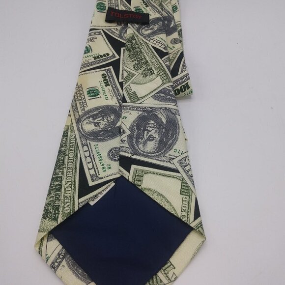 Tolstoy Money Tie - Picture 7 of 7